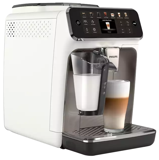 PHILIPS EP4443/70 4400 LatteGo automata kávégép tejhabosítóval