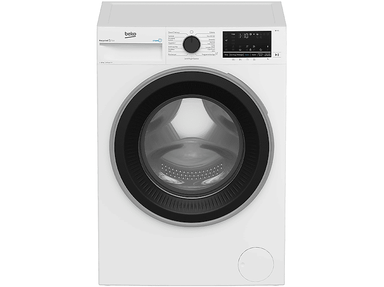Beko Bwt3124S Lavatrice, Caricamento frontale, 12 kg, 60 cm, Classe A