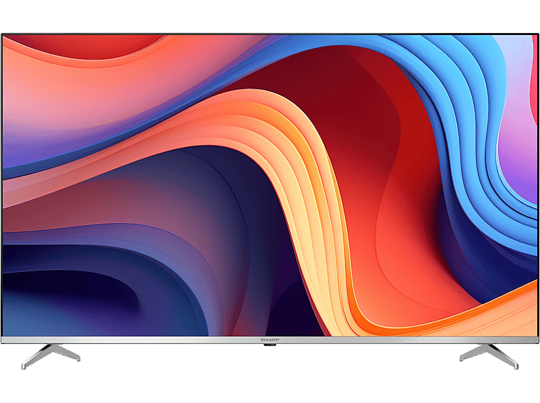 SHARP 55GP6260ES 4K QLED Google TV ezüst, 139 cm