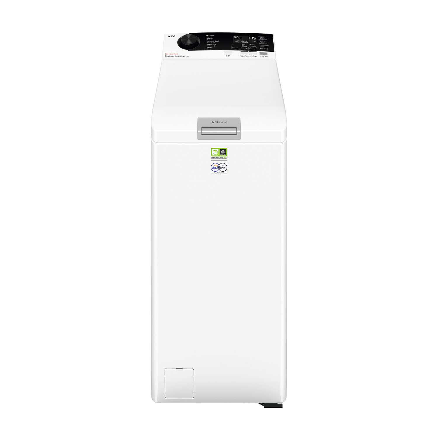 AEG Ltr7E36S Lavatrice Carica Alto, Caricamento dall'alto, 6 kg, 60 cm, Classe A