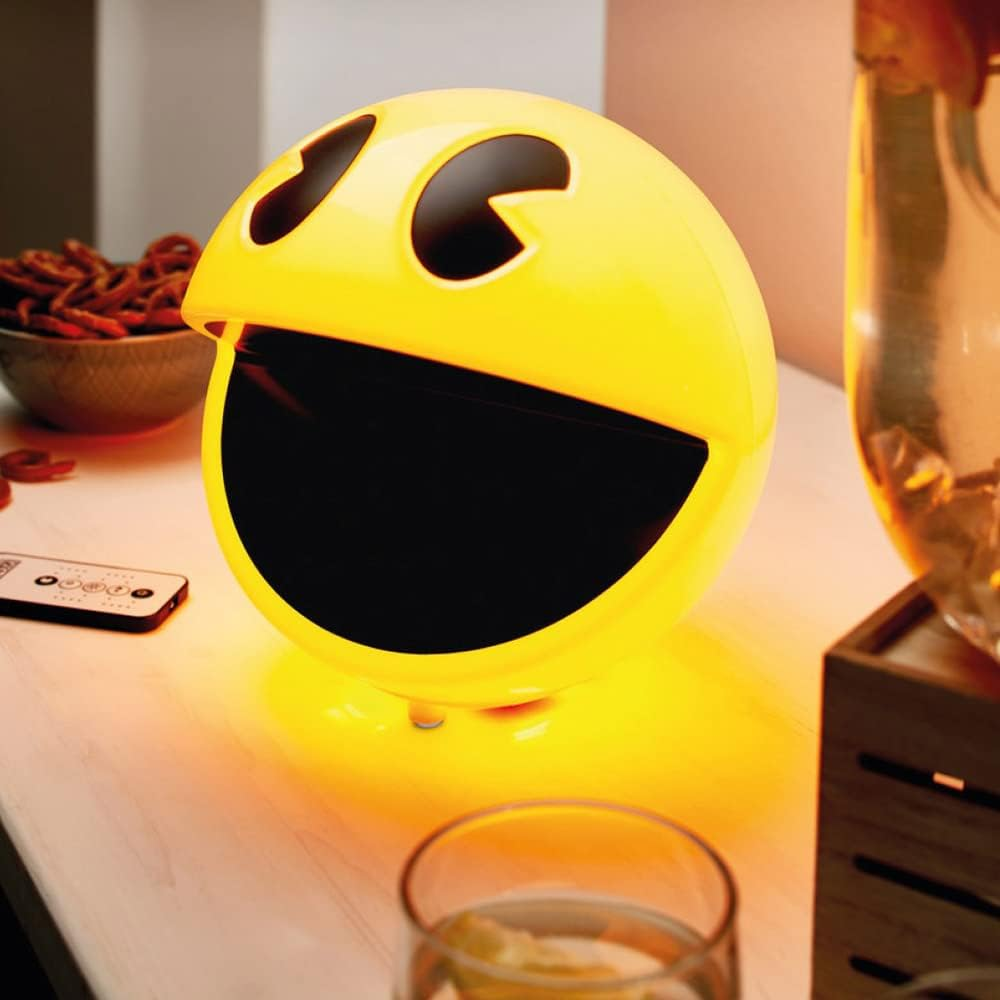 3DLIGHT Pac-Man 3D - Lampe décorative (Jaune/noir)