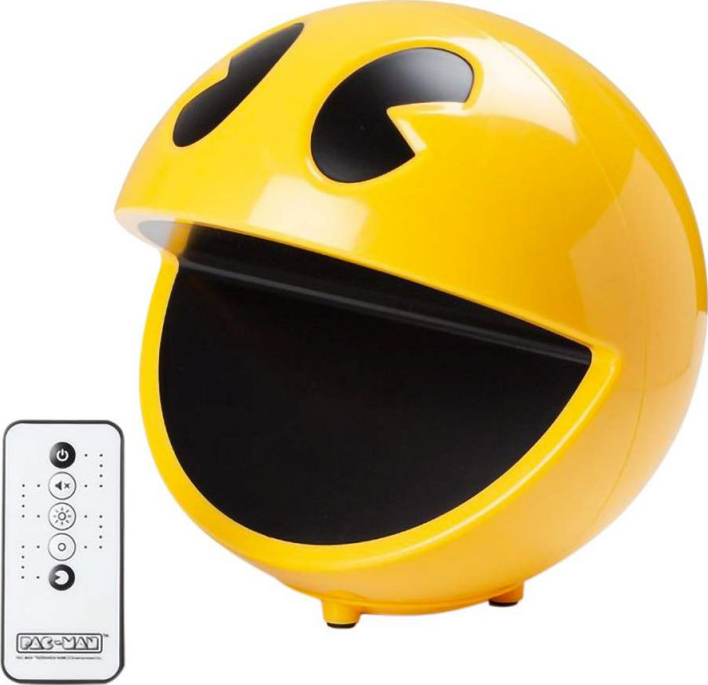 3DLIGHT Pac-Man 3D - Lampe décorative (Jaune/noir)