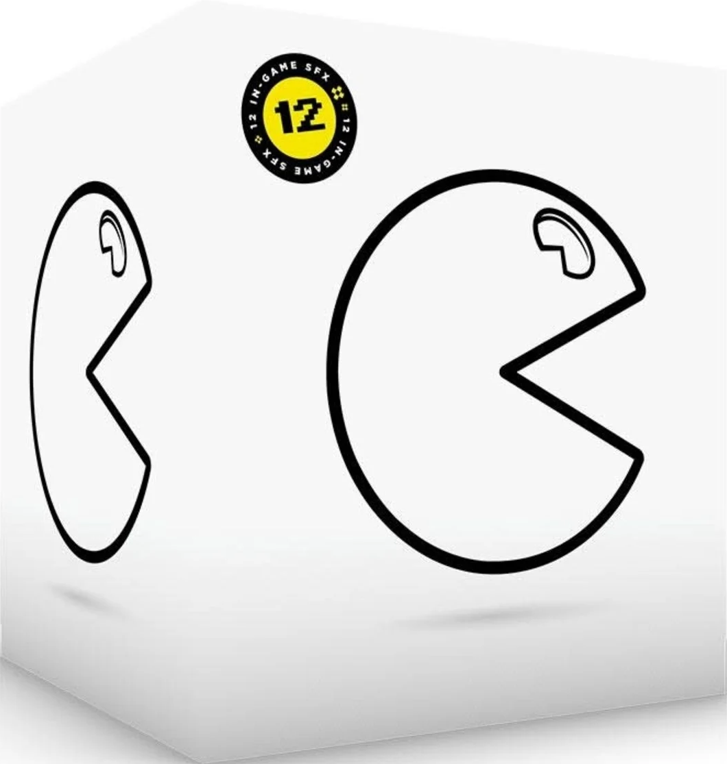 3DLIGHT Pac-Man 3D - Lampe décorative (Jaune/noir)