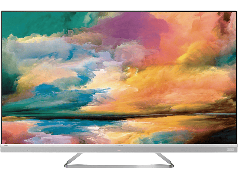 SHARP 55EQ4EA keret nélküli 4K UHD Quantum Dot Android LED TV, 139 cm