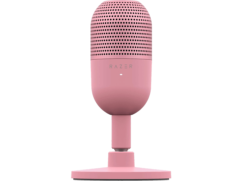 Micrófono - Razer Seiren V3 Mini, Cable USB tipo A a C, Condensador supercardioide, Rosa cuarzo