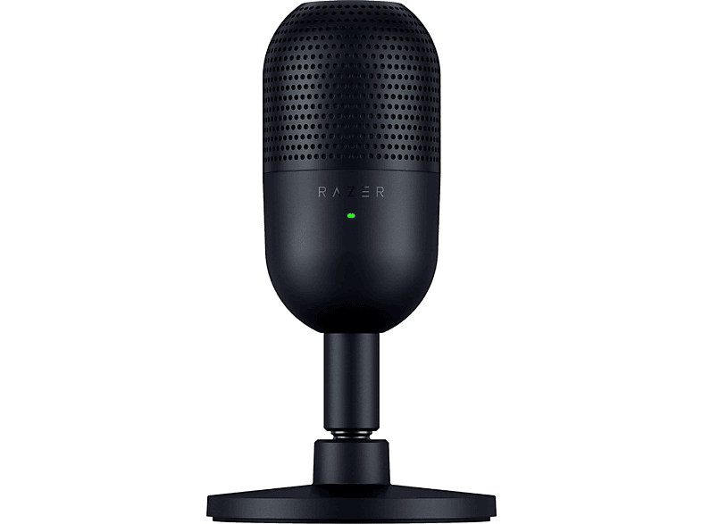 Micrófono - Razer Seiren V3 Mini, Cable USB tipo A a C, Condensador supercardioide, Negro