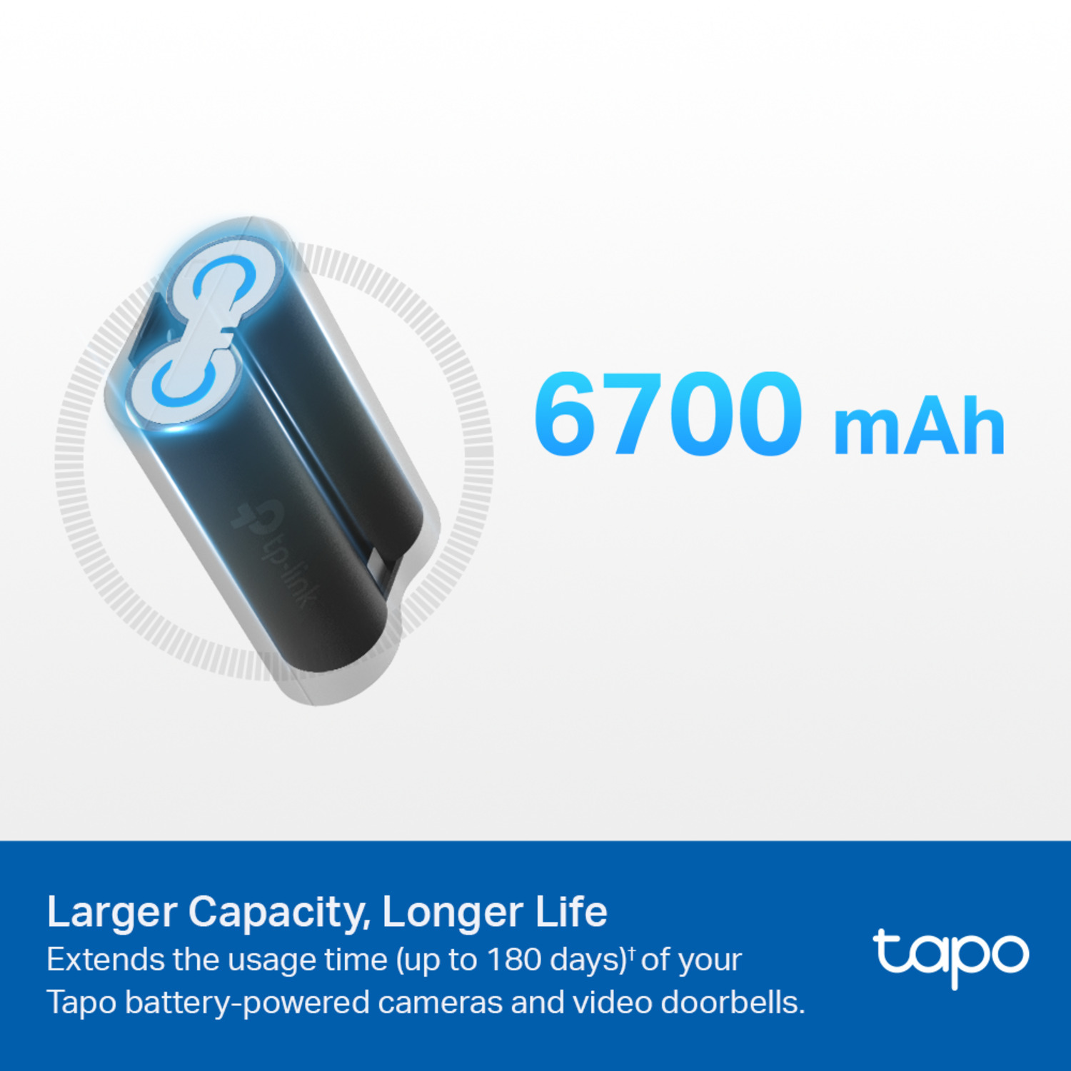 Two cylindrical batteries with text and graphics.