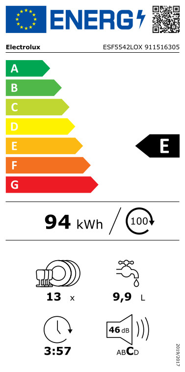 Zmywarka ELECTROLUX ESF5542LOX