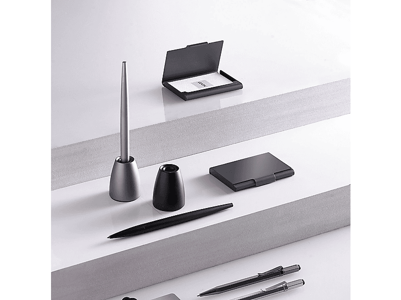 Pióro kulkowe LEXON Various z podstawką Brązowy – zdjęcie 2