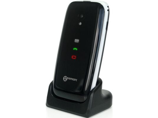 GEEMARC CL8700 4G 90dB amplificato - Telefono a conchiglia (nero/bianco)