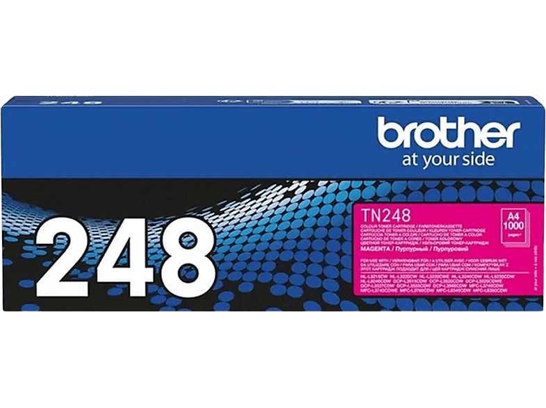 Brother Toner Tn248m Hl Magenta 1000 Pages (tn248m)