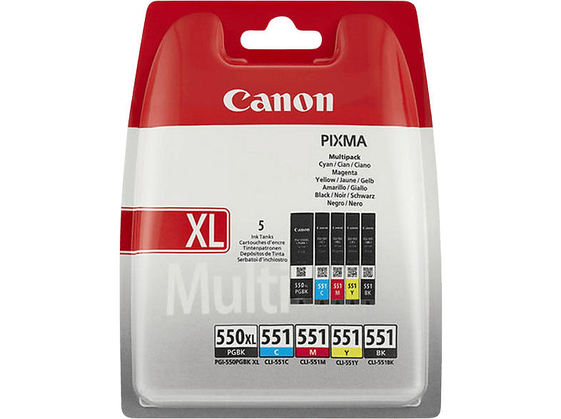 Canon PGI-550XL / CLI-551 Inktcartridge Multipack