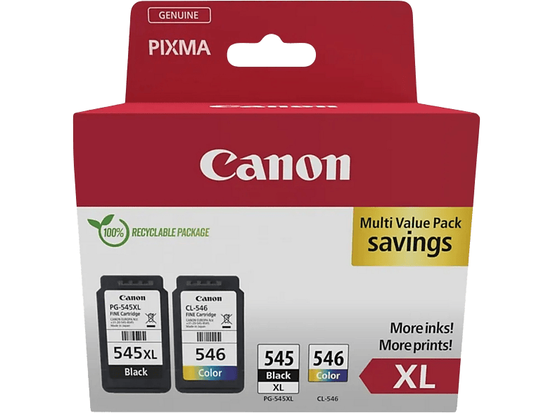 Canon Pg-545xl/cl-546xl Photo Value (8286b012)