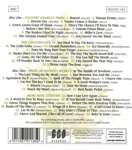 Rückseite einer CD-Hülle mit Titellisten für zwei CDs und Barcode.