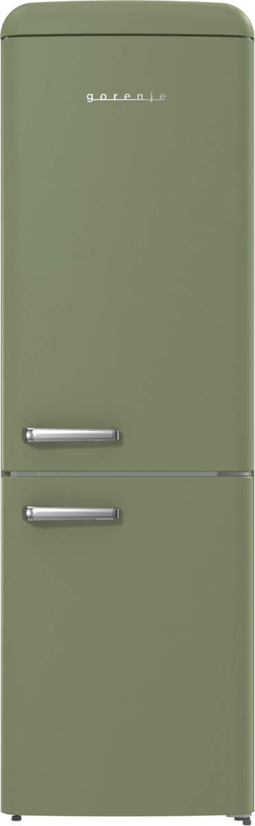 Lodówka GORENJE ONRK619DOL Retro Oliwkowy