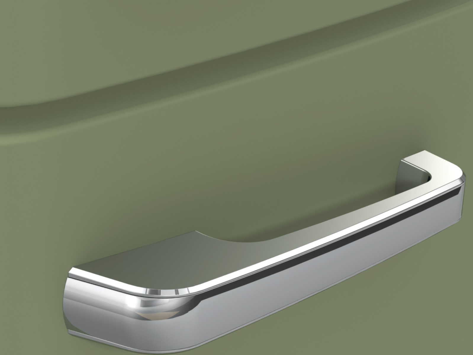 Lodówka GORENJE ONRK619DOL Retro Oliwkowy