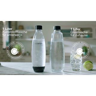 SODASTREAM SodaStream Duo - Gasatore d'acqua con 3 bottiglie (Black)