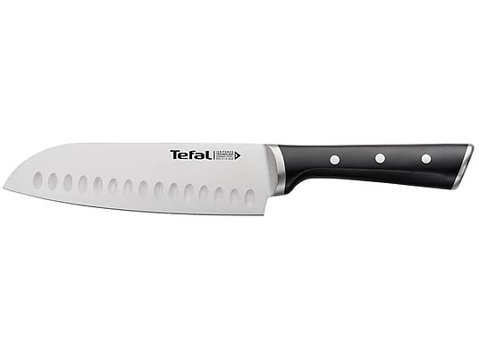 TEFAL K2320614 - Couteau Santoku (Argent)