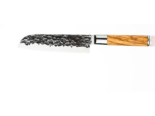 FORGED OliveSantoku18cm - Couteaux japonais et Santoku (Argent)