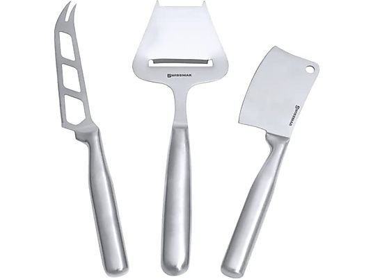 SWISSMAR SK8703SS - Küchenmesser-Set (Silber)
