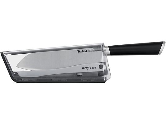 TEFAL K2579024 - Couteau Santoku (Argent)