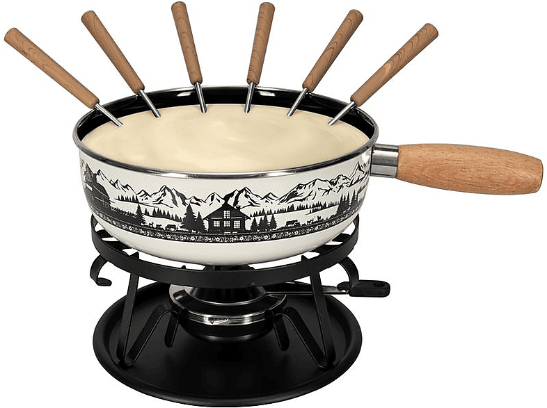 NOUVEL 403973 - Fondue-Set (Silber)