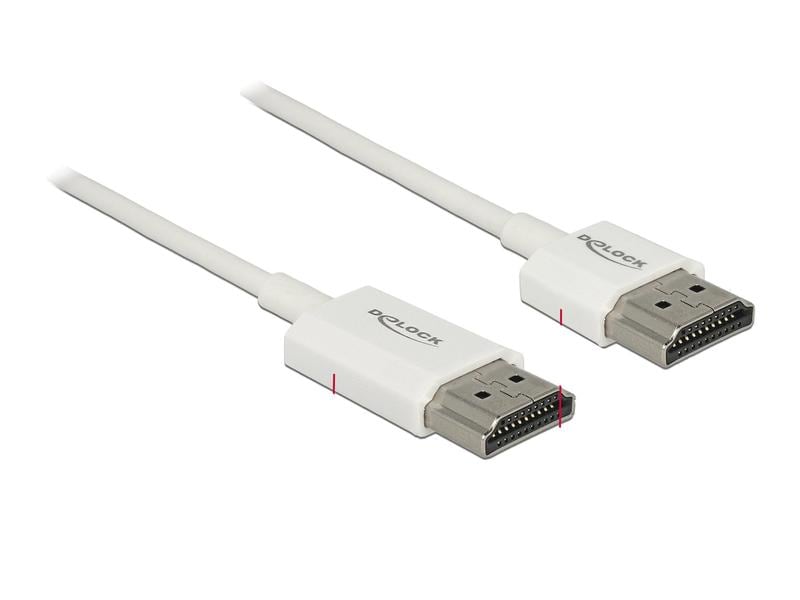DELOCK 67276-GB - Câble de connexion (Blanc)