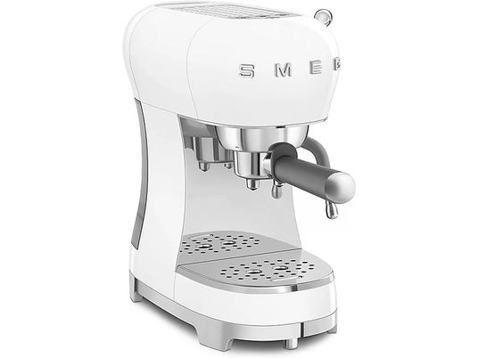 SMEG ECF02WHEU - Machine à porte-filtre (Blanc)