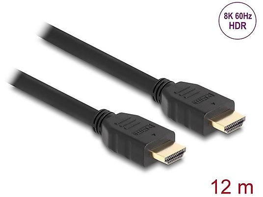DELOCK 82007 - Câble HDMI (Noir)