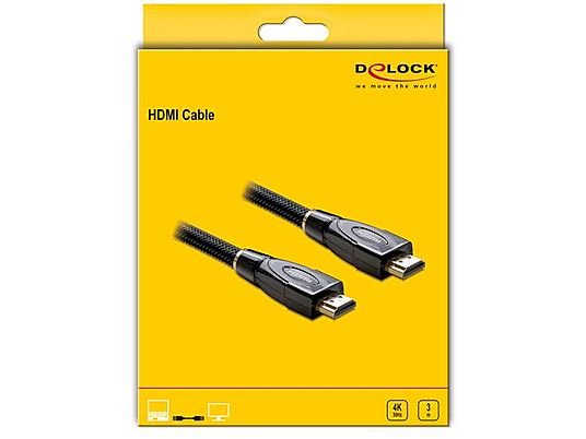 DELOCK 506731 - Câble de connexion (Noir)