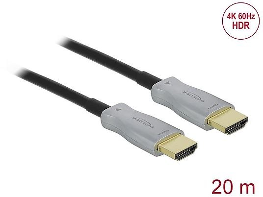 DELOCK 85015 - Câble de connexion (Noir)