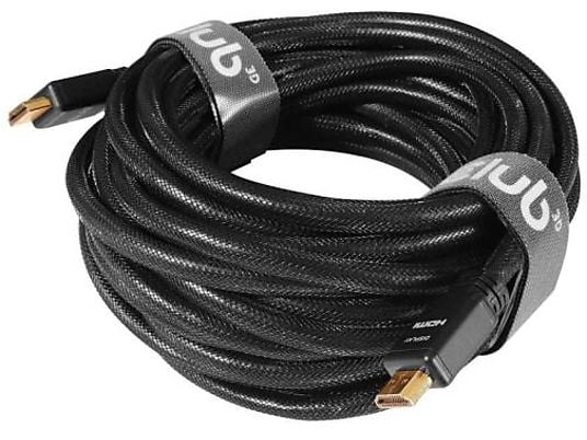CLUB 3D HDMI 2.0 4K60Hz RedMere Kabel 10 metros - Câble de connexion (Noir)