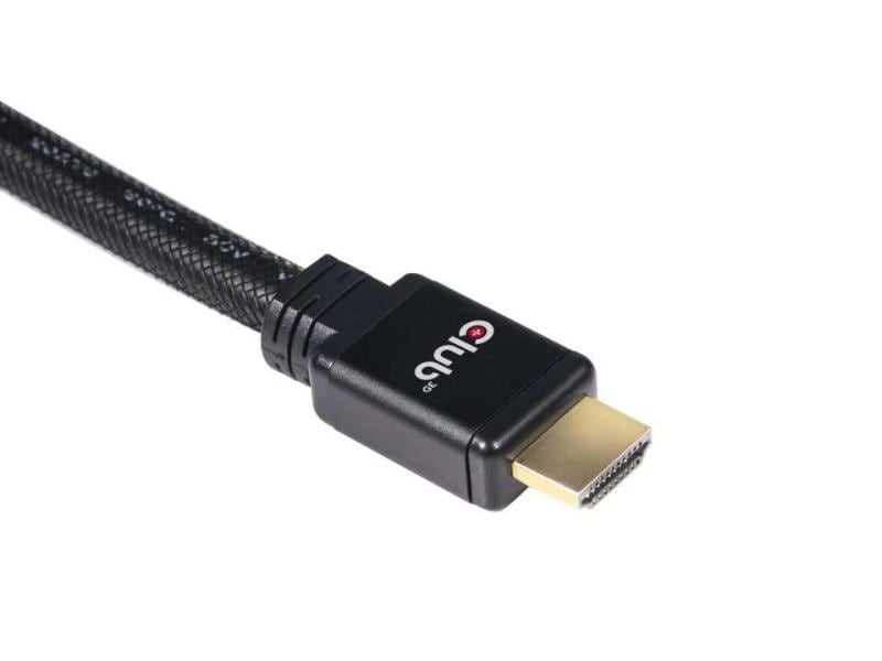 CLUB 3D HDMI 2.0 4K60Hz RedMere Kabel 10 metros - Verbindungskabel (schwarz)