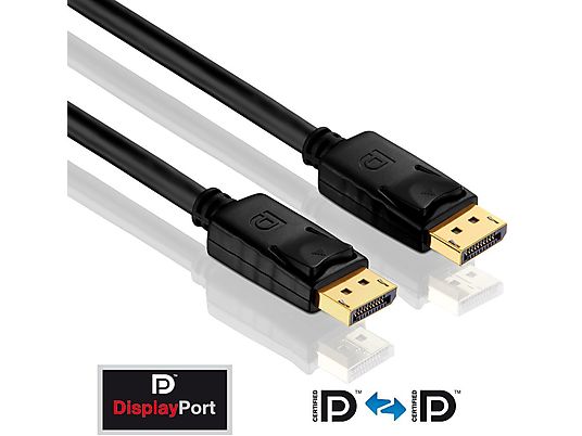 PURELINK PI5000-075 - DisplayPort-Kabel (Schwarz)