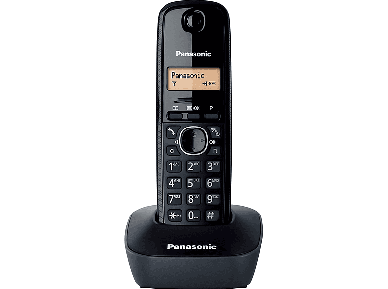 PANASONIC KX-TG 1611TRH Kablosuz Dect Telefon Siyah