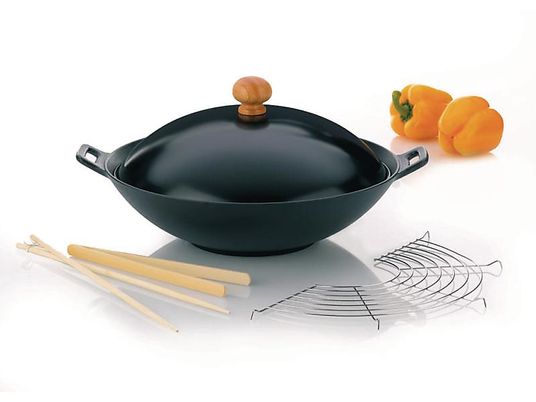 KELA 77943 - Set wok (Silver)