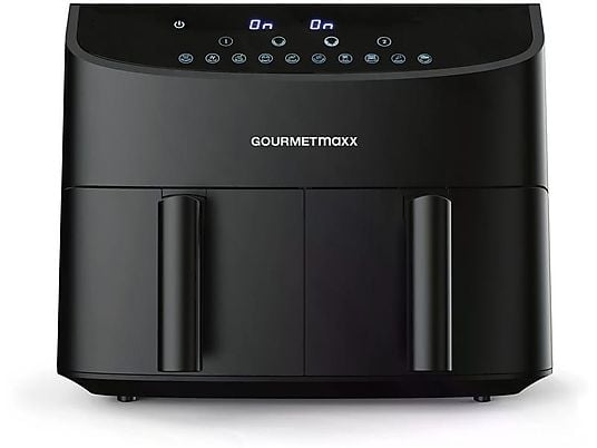 GOURMETMAXX 2x3.5L BLACK - Friteuse à air chaud (Noir)
