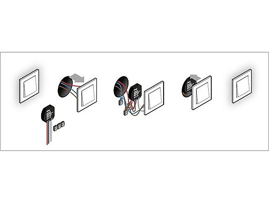 UBISYS 1045 - Smart Home Dimmer (Schwarz)