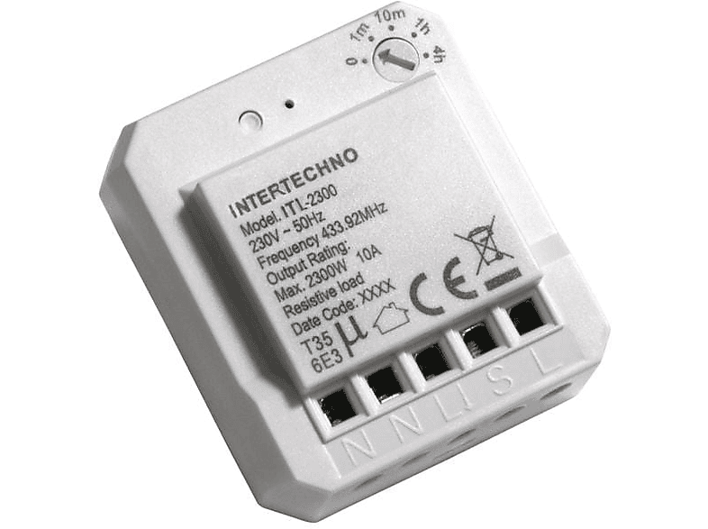 INTERTECHNO ITL-2300 - I/O-Modul (Weiss)