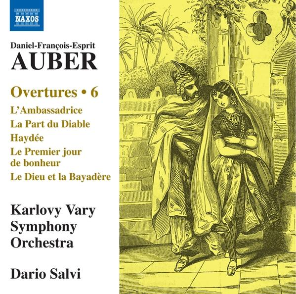 Albumcover mit Illustration von Menschen und dem Titel 'Auber'.