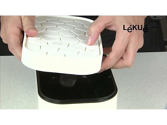 LEKUE LE0250400N - Eiswürfelbehälter (Weiss)