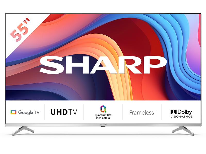 SHARP 55GP6260E - 4K TV (54.72 ", UHD 4K, LED)