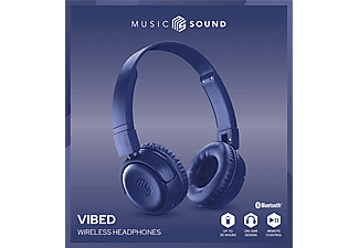 CELLULARLINE Music Sound Vibe Bluetooth Kulak Üstü Kulaklık Mavi_3