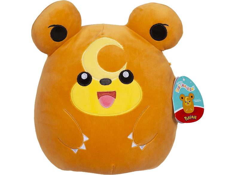 Pokémon Squishmallows Teddiursa 25cm; Plüschfigur