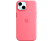 APPLE iPhone 15 MagSafe rögzítésű szilikon tok, rózsaszín (MWN93ZM/A)
