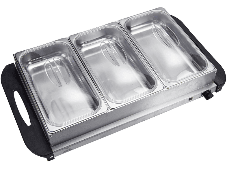 Silva-Homeline SH 4.1. Buffetwärmer 3x2.5l, Edelstahl Buffetwärmer — Foto 3 von 3