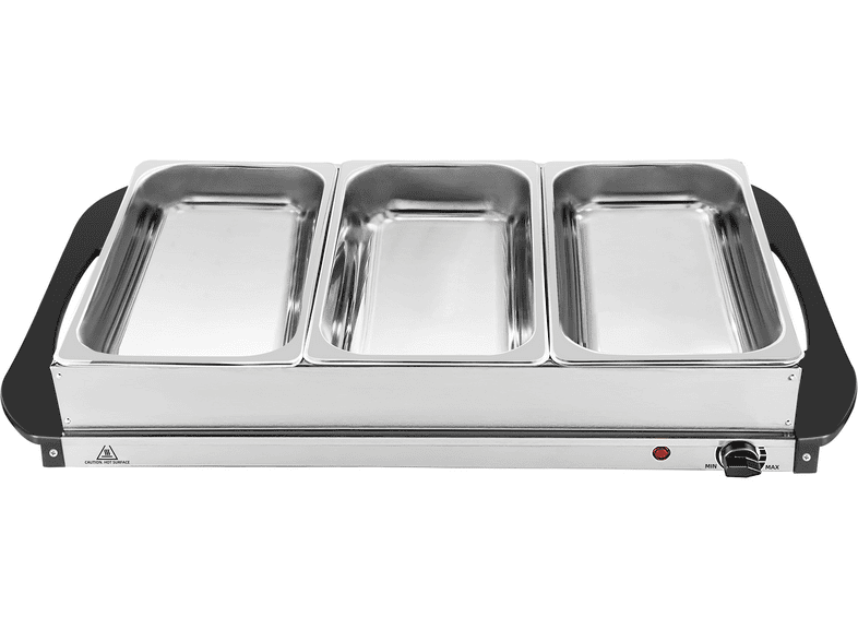 Silva-Homeline SH 4.1. Buffetwärmer 3x2.5l, Edelstahl Buffetwärmer — Foto 2 von 3