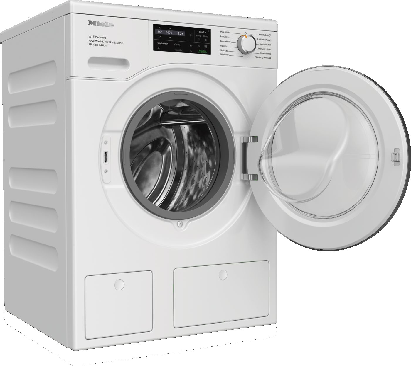 MIELE WEI885 WCS 125 Gala Edition A Enerji Sınıfı 9 kg 1600 Devir Çamaşır Makinesi Beyaz