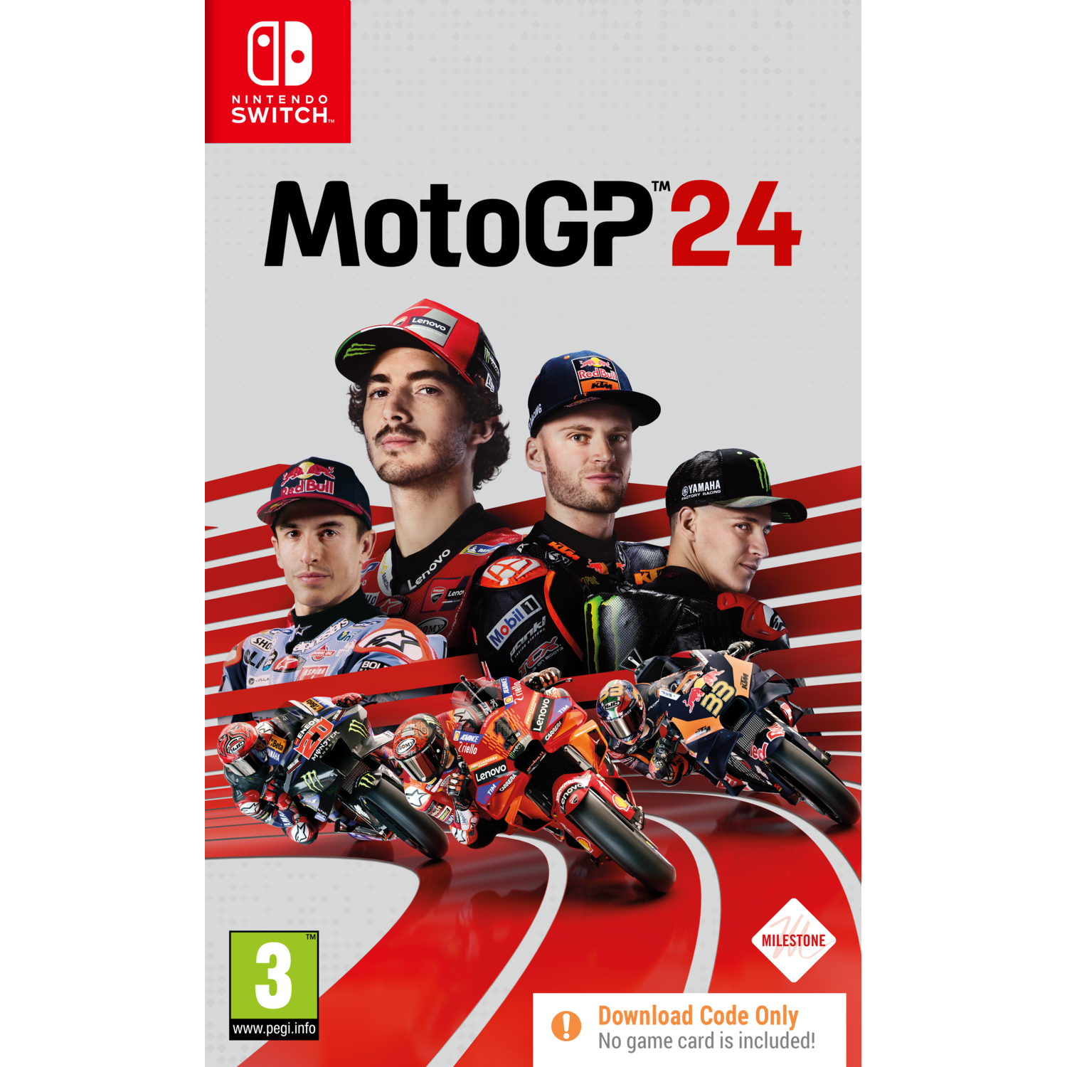 MotoGP 24 - Day One Edition - Nintendo Switch - Code in a box