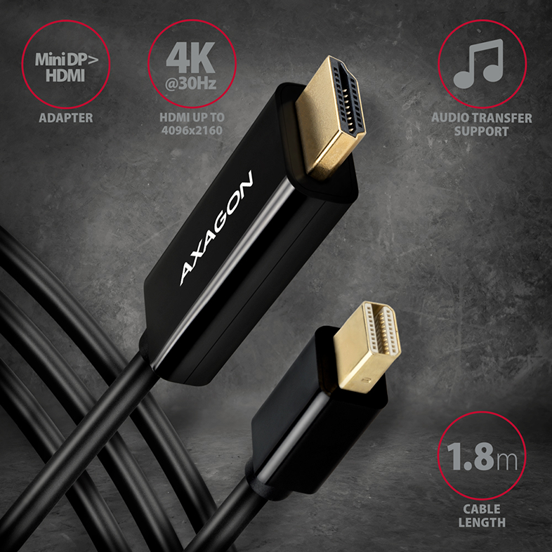 HDMI kábel csatlakozókkal szürke háttér előtt, szöveggel.